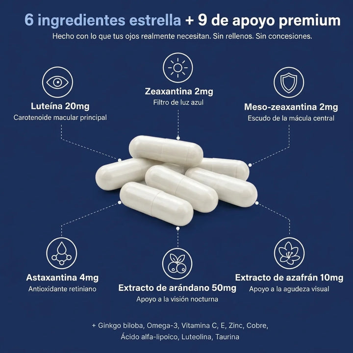 Neuroview 15 en 1 Fórmula Avanzada para la Vista